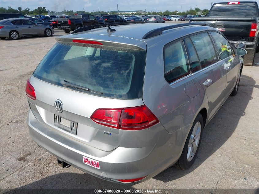 2015 VOLKSWAGEN GOLF SPORTWAGEN TDI S 3VWFA7AU0FM506593