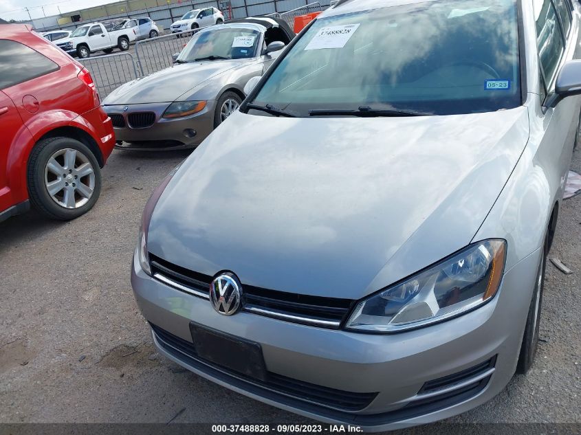 2015 VOLKSWAGEN GOLF SPORTWAGEN TDI S 3VWFA7AU0FM506593