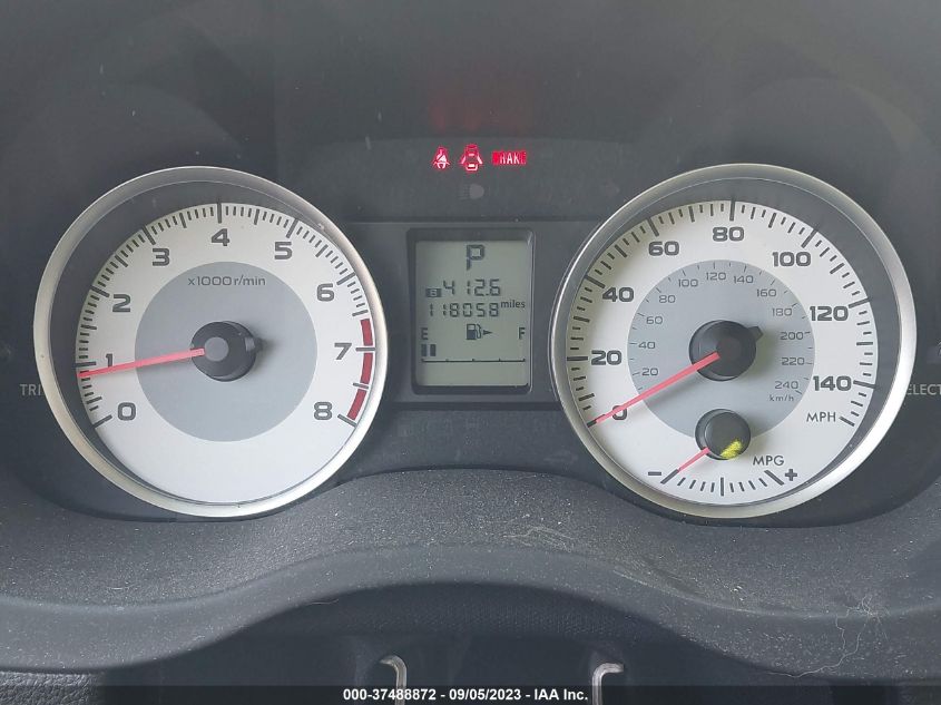 2013 SUBARU IMPREZA WAGON 2.0I - JF1GPAA64D2859241