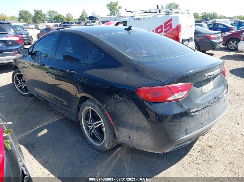 2015 CHRYSLER 200 S - 1C3CCCDG8FN615733