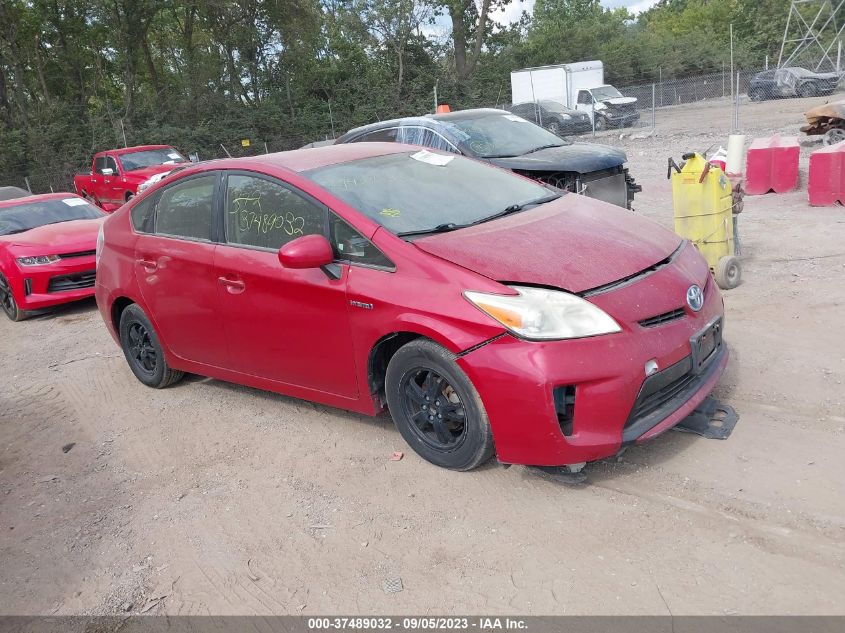2013 TOYOTA PRIUS ONE/TWO/THREE/FOUR/FIVE - JTDKN3DU6D0348173