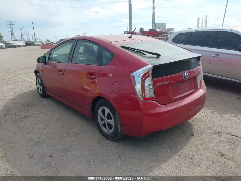 2013 TOYOTA PRIUS ONE/TWO/THREE/FOUR/FIVE - JTDKN3DU6D0348173