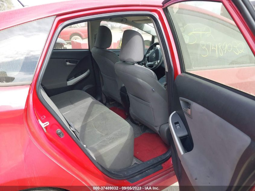 2013 TOYOTA PRIUS ONE/TWO/THREE/FOUR/FIVE - JTDKN3DU6D0348173