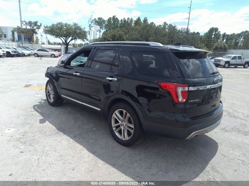 2017 FORD EXPLORER LIMITED - 1FM5K7FH8HGC08843