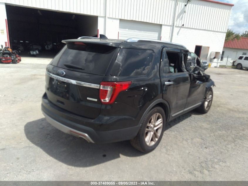 2017 FORD EXPLORER LIMITED - 1FM5K7FH8HGC08843