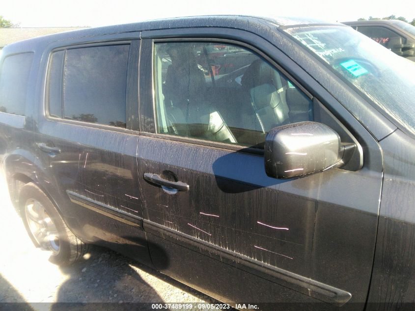 2013 HONDA PILOT EX-L - 5FNYF4H56DB002285