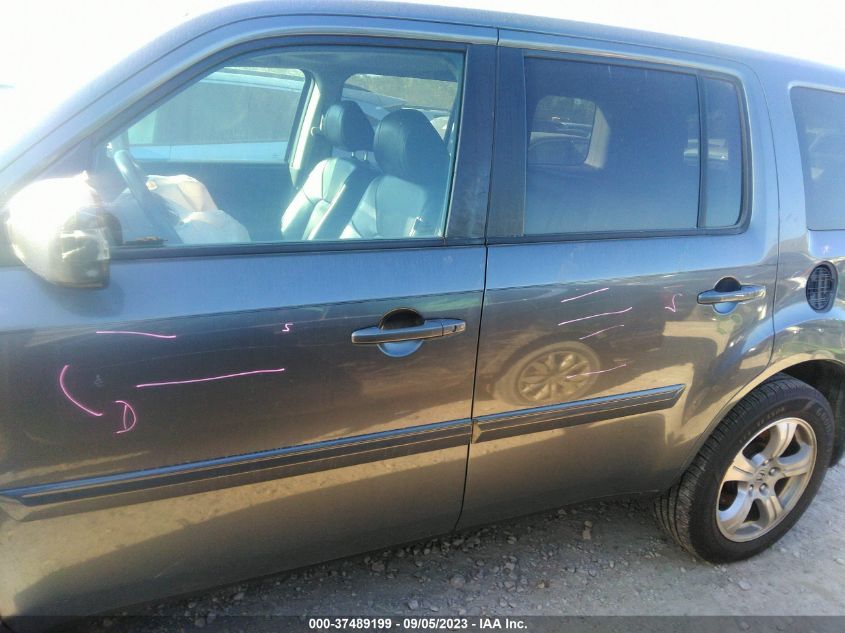 2013 HONDA PILOT EX-L - 5FNYF4H56DB002285