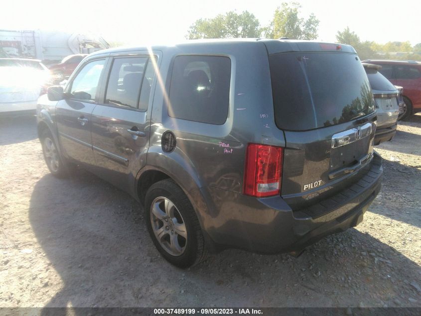2013 HONDA PILOT EX-L - 5FNYF4H56DB002285