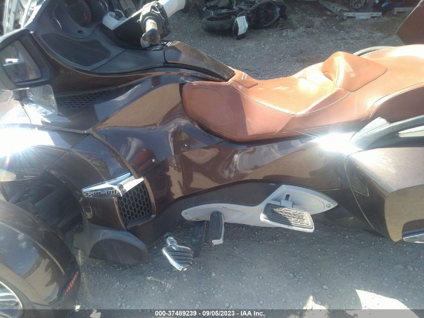 2012 CAN-AM SPYDER ROADSTER RT-LTD 2BXJBRC10CV000413