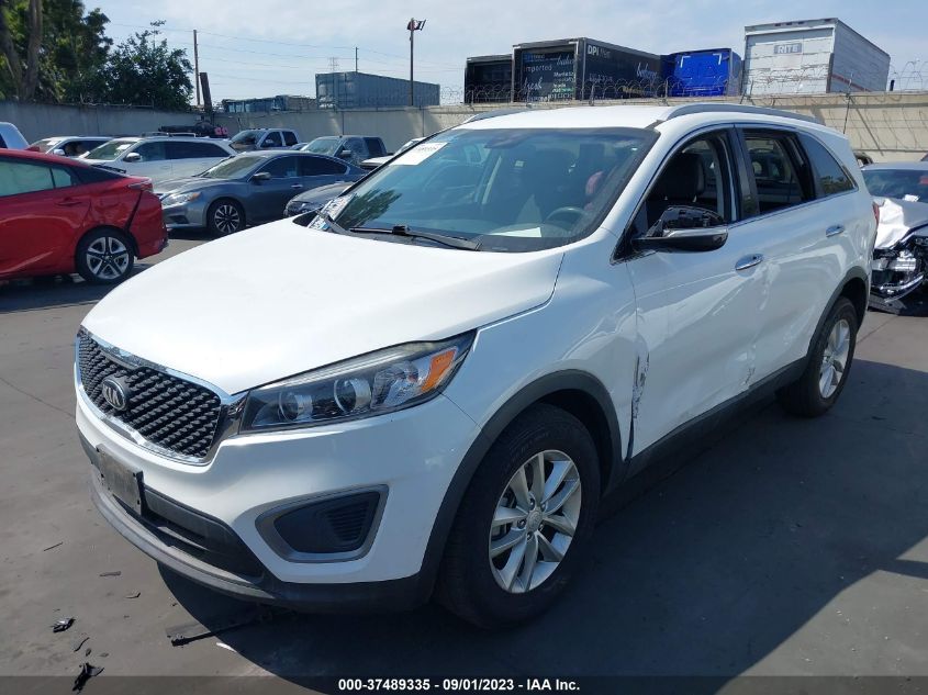 2016 KIA SORENTO LX - 5XYPG4A38GG098211