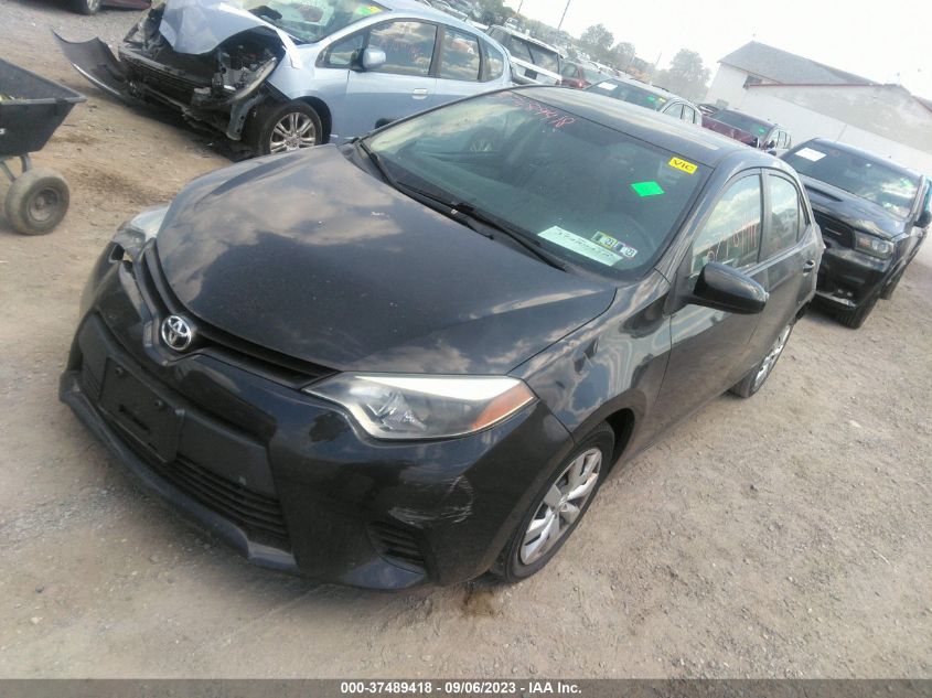 2014 TOYOTA COROLLA L/LE/S/S PLUS/LE PLUS - 5YFBURHE8EP139873