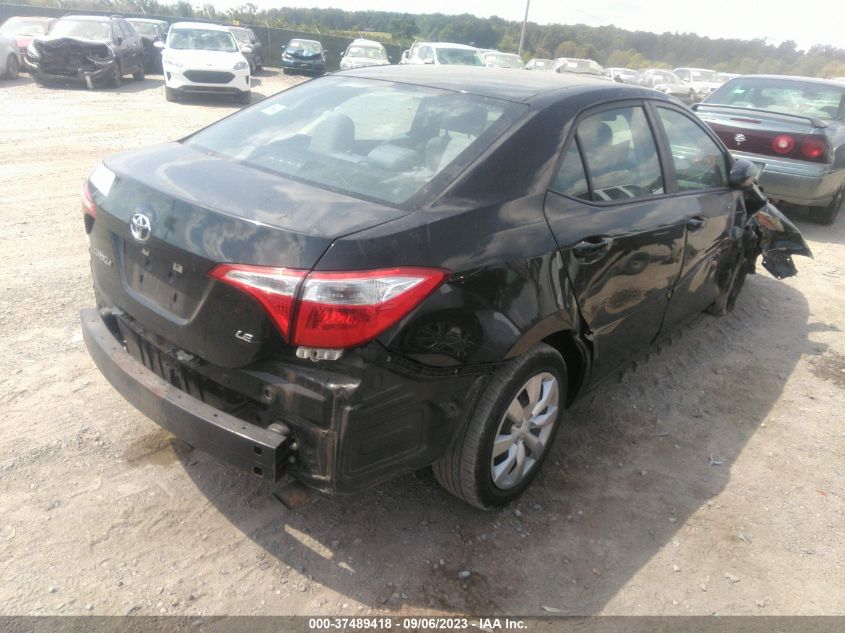 2014 TOYOTA COROLLA L/LE/S/S PLUS/LE PLUS - 5YFBURHE8EP139873