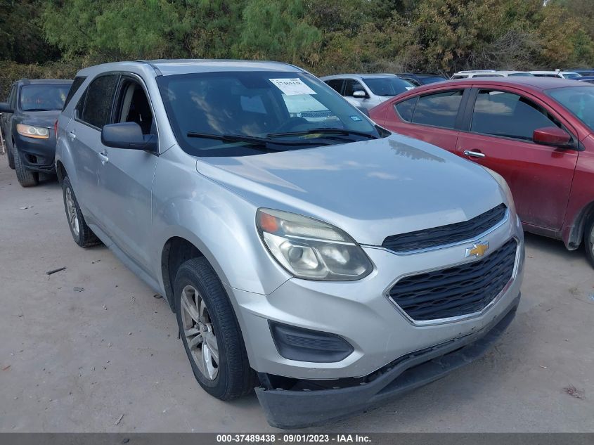 2017 CHEVROLET EQUINOX LS - 2GNALBEK1H1546363