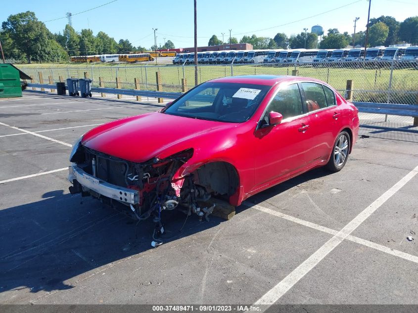 2013 INFINITI G37 SEDAN JOURNEY - JN1CV6AP5DM301104