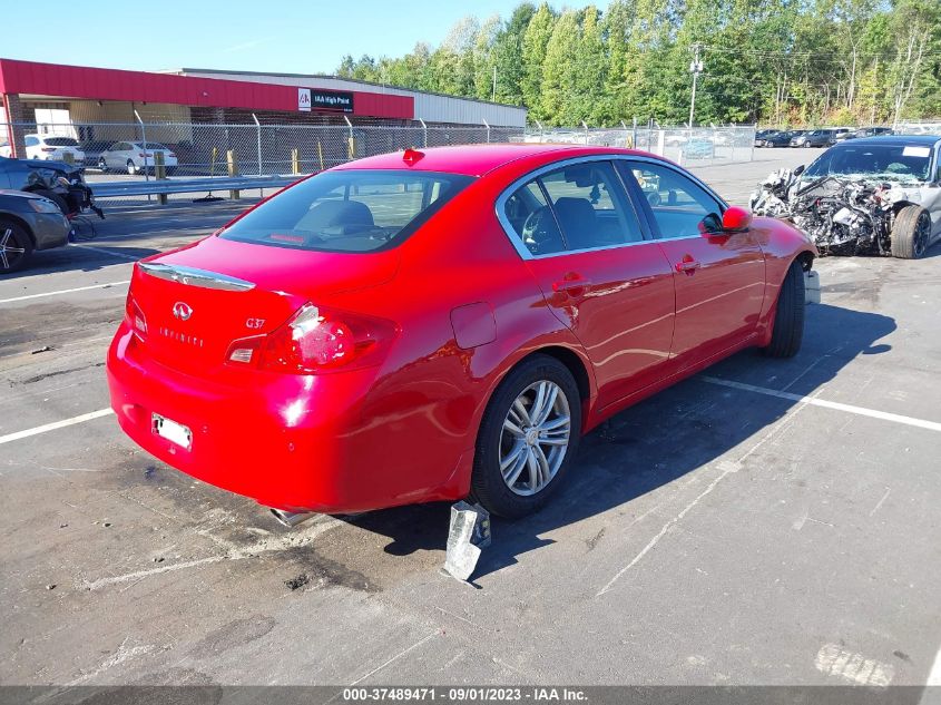 2013 INFINITI G37 SEDAN JOURNEY - JN1CV6AP5DM301104