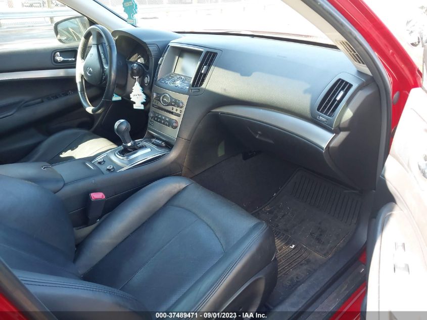 2013 INFINITI G37 SEDAN JOURNEY - JN1CV6AP5DM301104