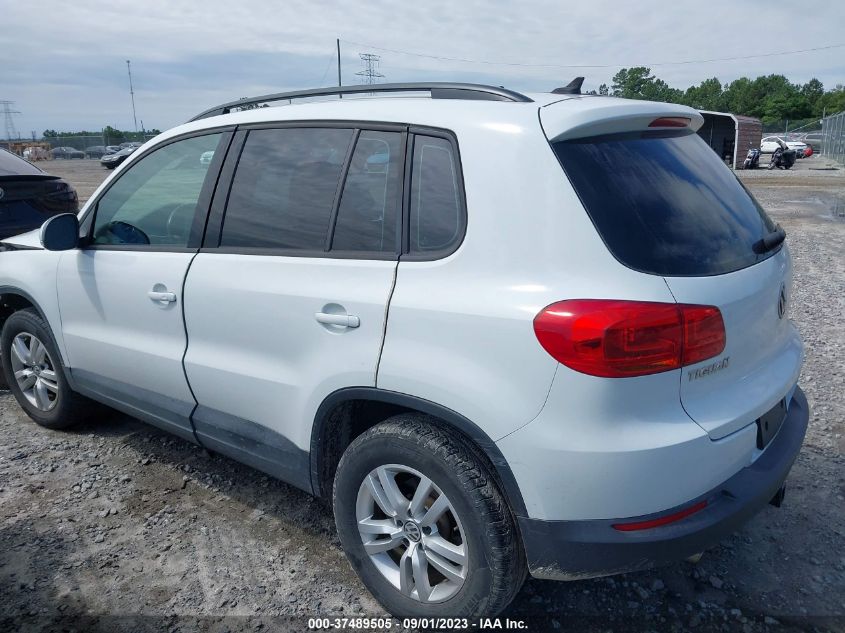 2017 VOLKSWAGEN TIGUAN S/LIMITED - WVGAV7AX2HK001723