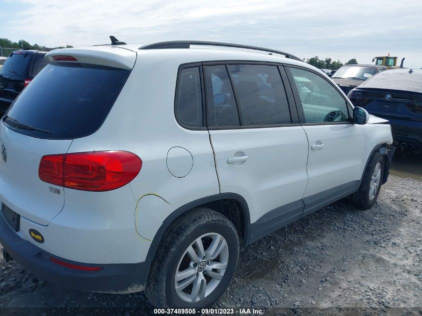 2017 VOLKSWAGEN TIGUAN S/LIMITED - WVGAV7AX2HK001723