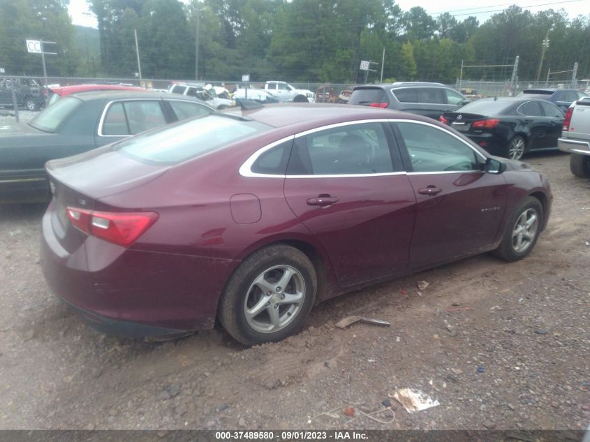 2016 CHEVROLET MALIBU LS - 1G1ZB5ST1GF278220