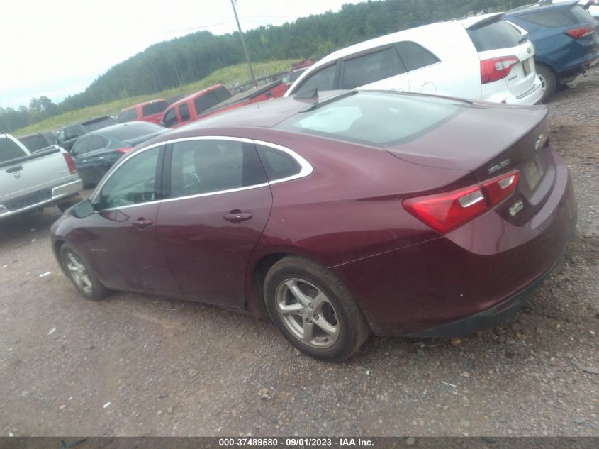 2016 CHEVROLET MALIBU LS - 1G1ZB5ST1GF278220