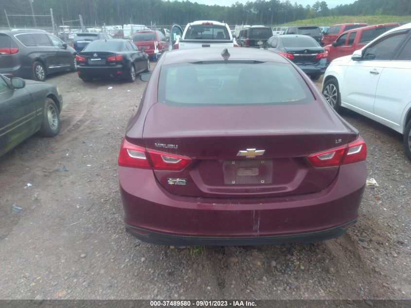 2016 CHEVROLET MALIBU LS - 1G1ZB5ST1GF278220