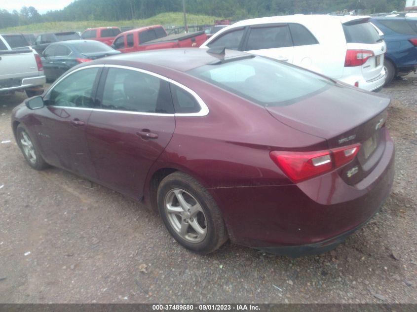 2016 CHEVROLET MALIBU LS - 1G1ZB5ST1GF278220