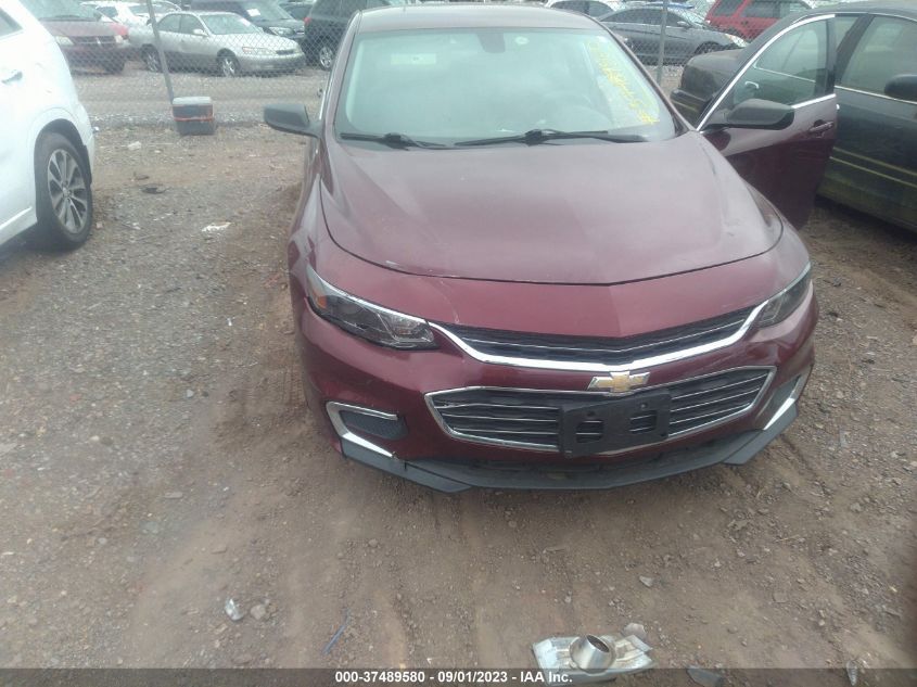 2016 CHEVROLET MALIBU LS - 1G1ZB5ST1GF278220