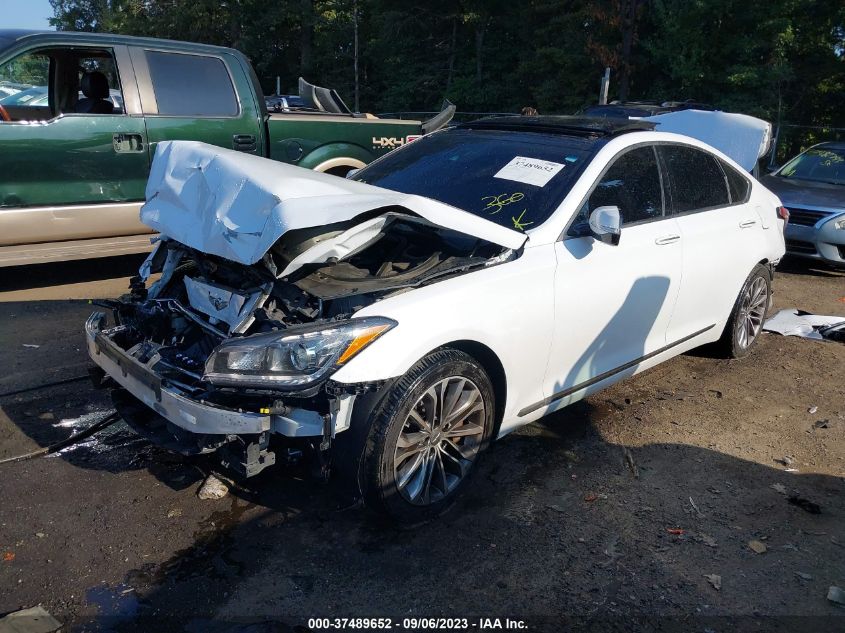 2017 GENESIS G80 3.8L - KMHGN4JEXHU180363