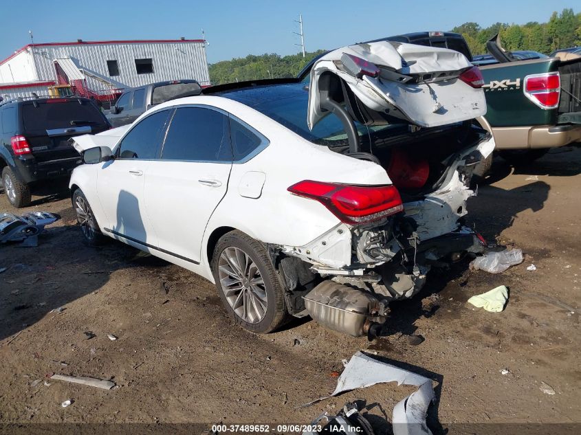 2017 GENESIS G80 3.8L - KMHGN4JEXHU180363