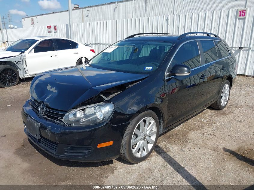 2013 VOLKSWAGEN JETTA SPORTWAGEN TDI W/SUNROOF - 3VWPL7AJ3DM675458