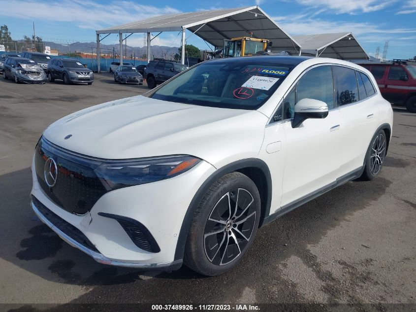 2023 MERCEDES-BENZ EQS 450 SUV 4JGDM2DB3PA004802
