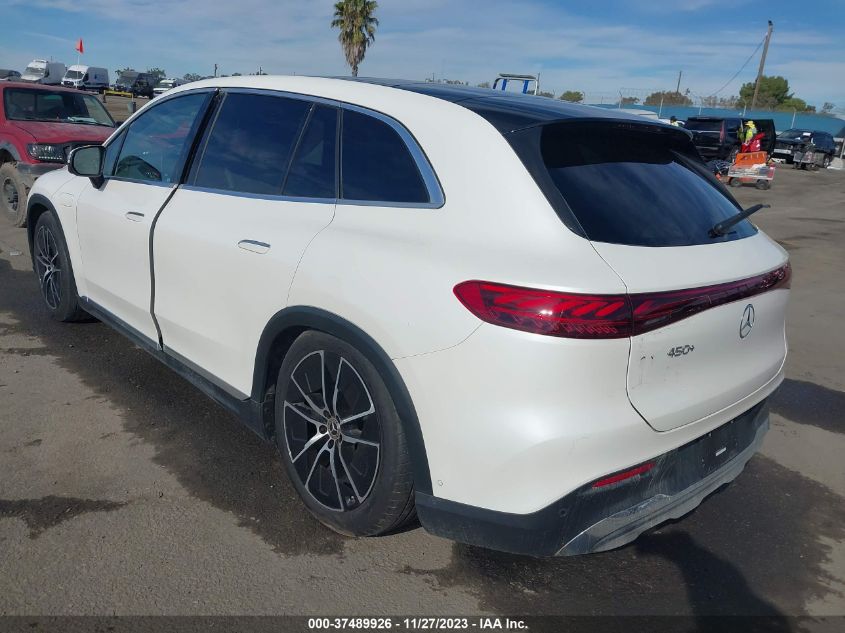 2023 MERCEDES-BENZ EQS 450 SUV 4JGDM2DB3PA004802