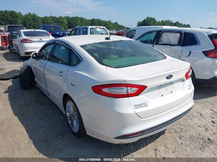 2016 FORD FUSION SE - 3FA6P0HD8GR273779