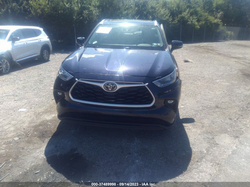 VIN 5TDHZRBHXLS517193 2020 TOYOTA HIGHLANDER XLE