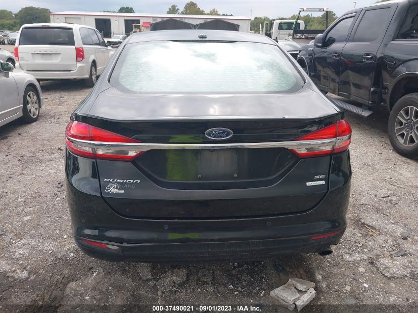 2017 FORD FUSION SE - 3FA6P0HD9HR339435