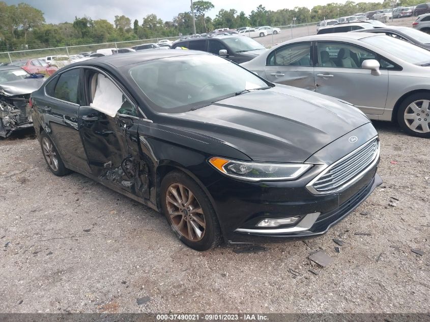 2017 FORD FUSION SE - 3FA6P0HD9HR339435