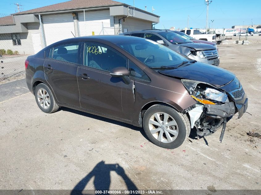 2013 KIA RIO EX - KNADN4A38D6130224
