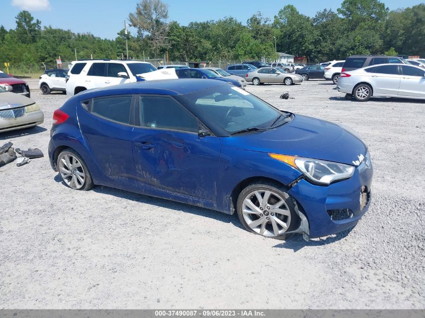 2017 HYUNDAI VELOSTER - KMHTC6AD1HU306407