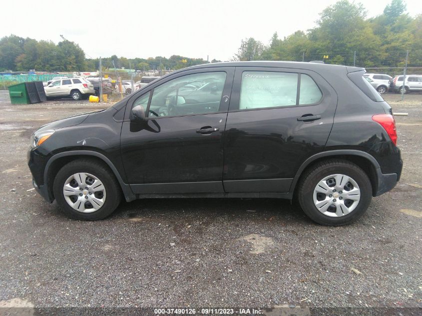 2019 CHEVROLET TRAX LS - 3GNCJKSBXKL165216