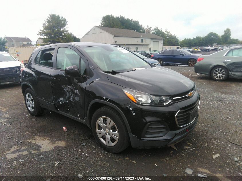 2019 CHEVROLET TRAX LS - 3GNCJKSBXKL165216