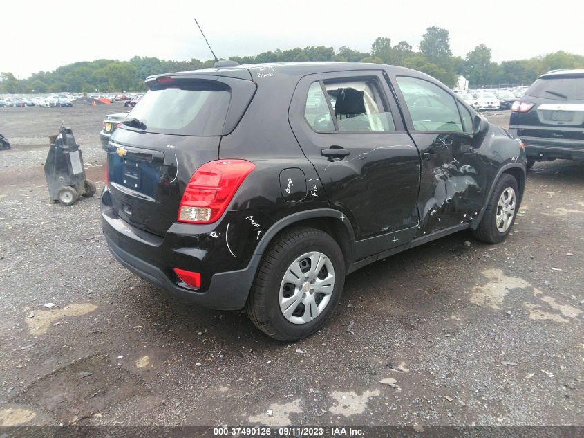 2019 CHEVROLET TRAX LS - 3GNCJKSBXKL165216