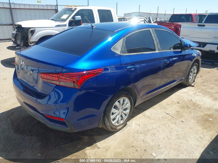 VIN 3KPC24A68NE175077 2022 HYUNDAI ACCENT SE