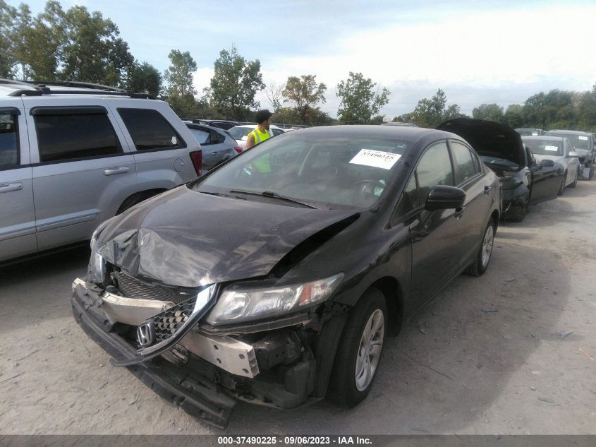 2015 HONDA CIVIC SEDAN LX - 19XFB2F51FE001404