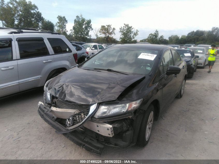 2015 HONDA CIVIC SEDAN LX - 19XFB2F51FE001404