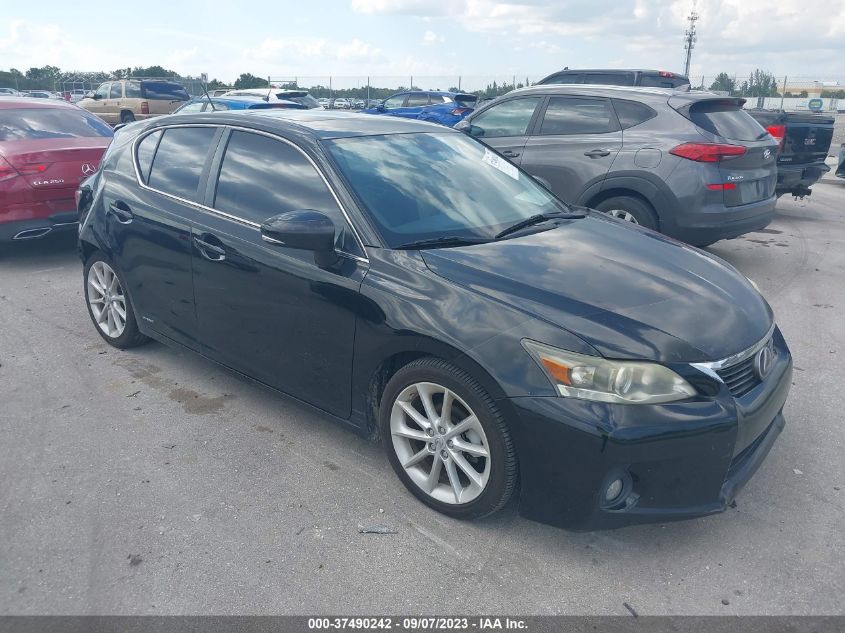 2013 LEXUS CT 200H HYBRID - JTHKD5BH9D2159721