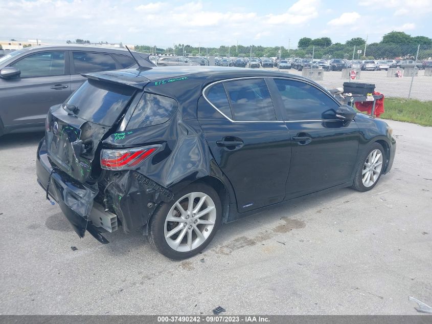 2013 LEXUS CT 200H HYBRID - JTHKD5BH9D2159721