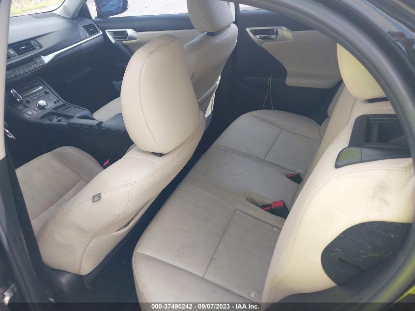 2013 LEXUS CT 200H HYBRID - JTHKD5BH9D2159721