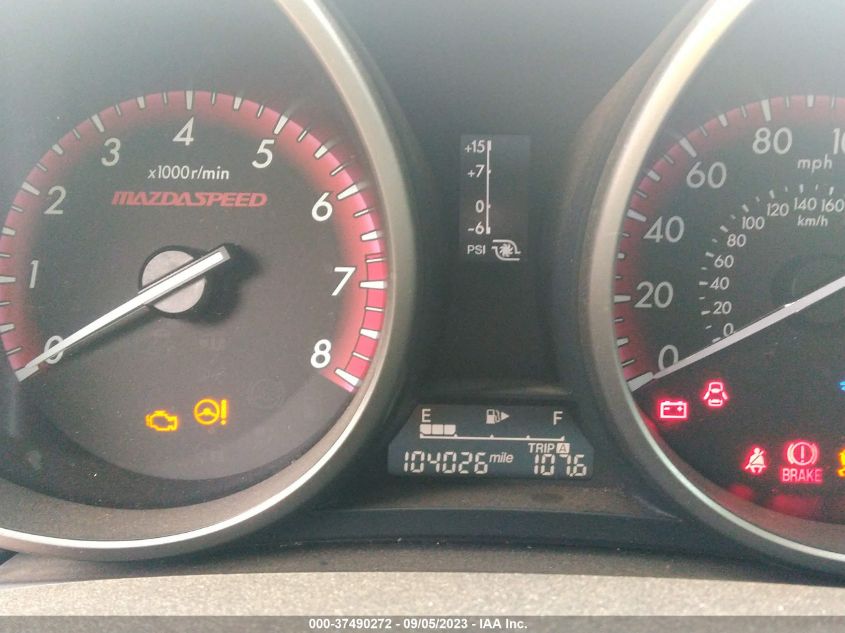 2013 MAZDA MAZDASPEED3 TOURING - JM1BL1L3XD1806651