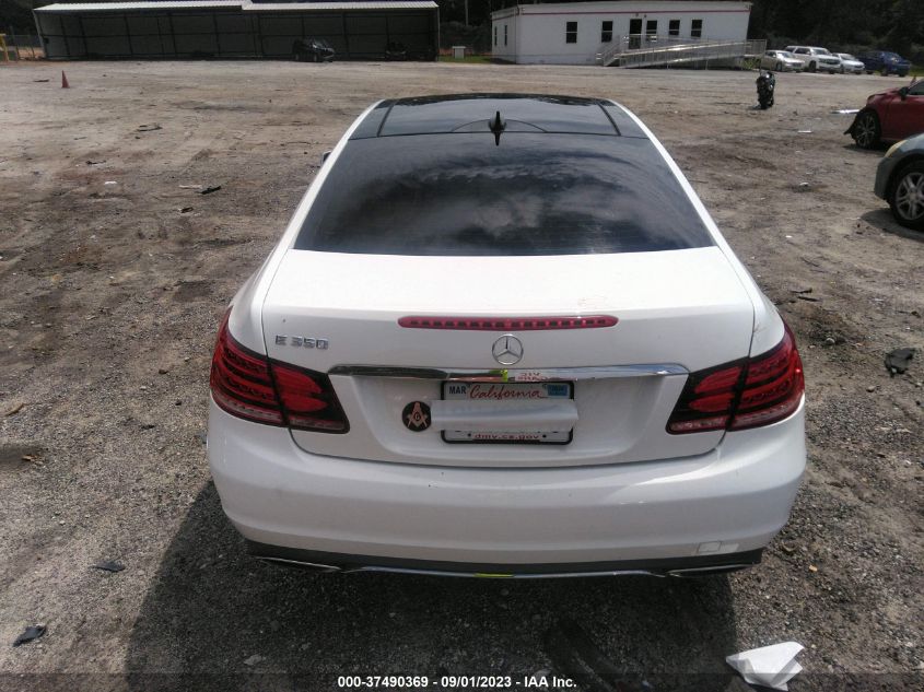 2014 MERCEDES-BENZ E 350 WDDKJ5KBXEF276309