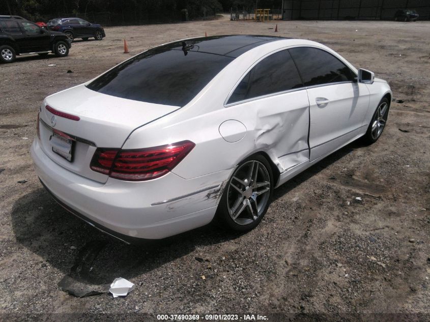 2014 MERCEDES-BENZ E 350 WDDKJ5KBXEF276309